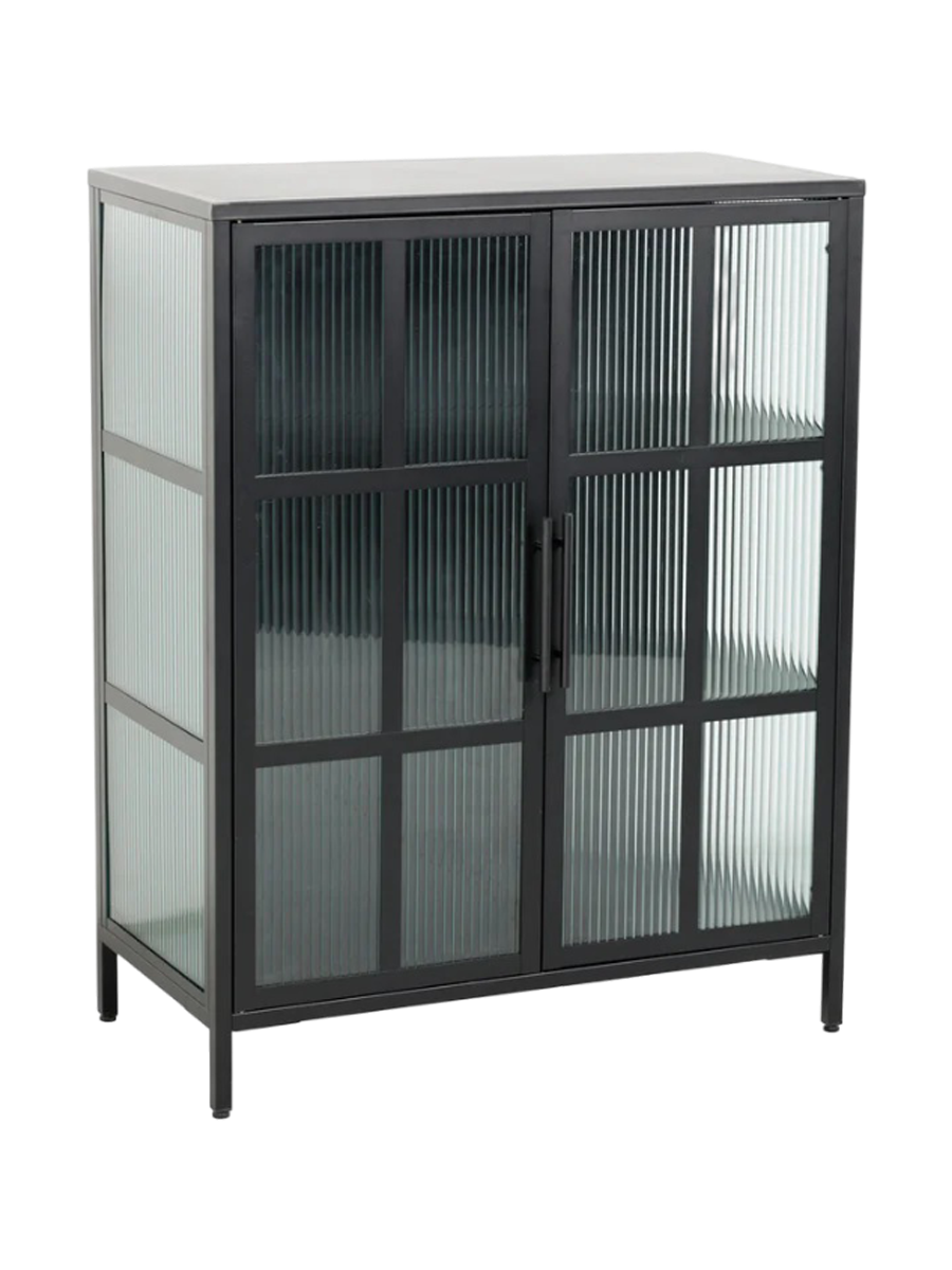 
Small Design Display Cabinet "Steel Now"