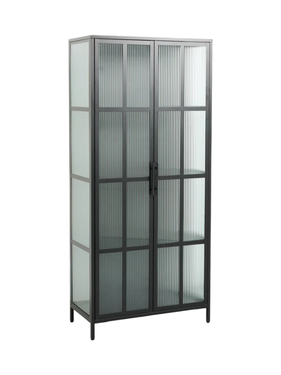 
Stylish display cabinet "Steel Now" 80 x 180 cm