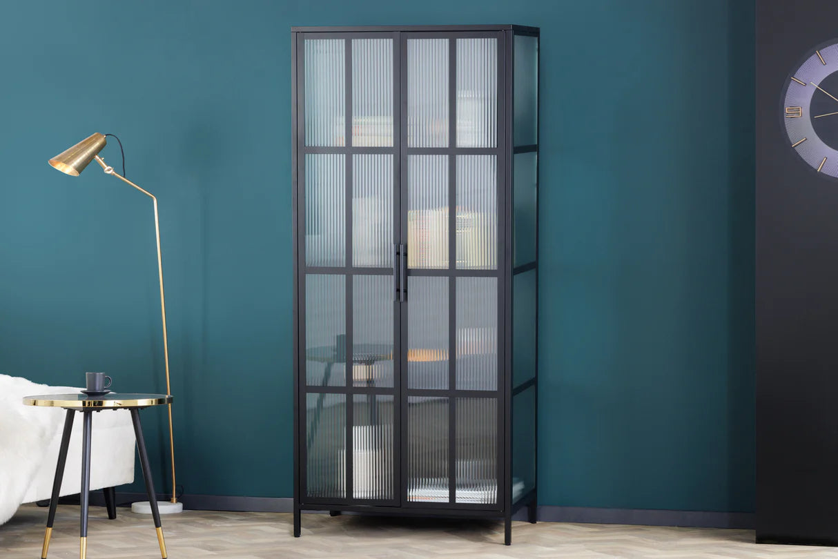 
Stylish display cabinet "Steel Now" 80 x 180 cm