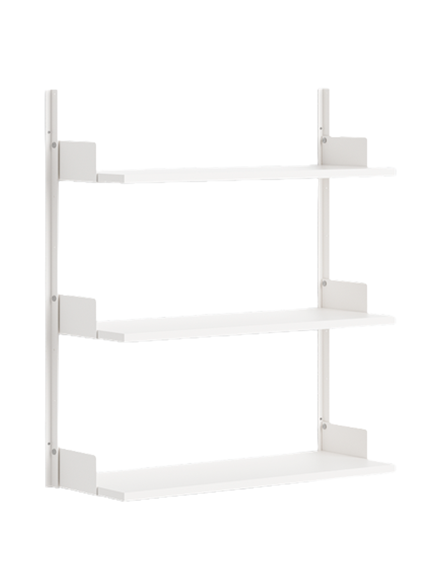 
Étagère murale modulaire « New Works 900 » - Blanc / Blanc