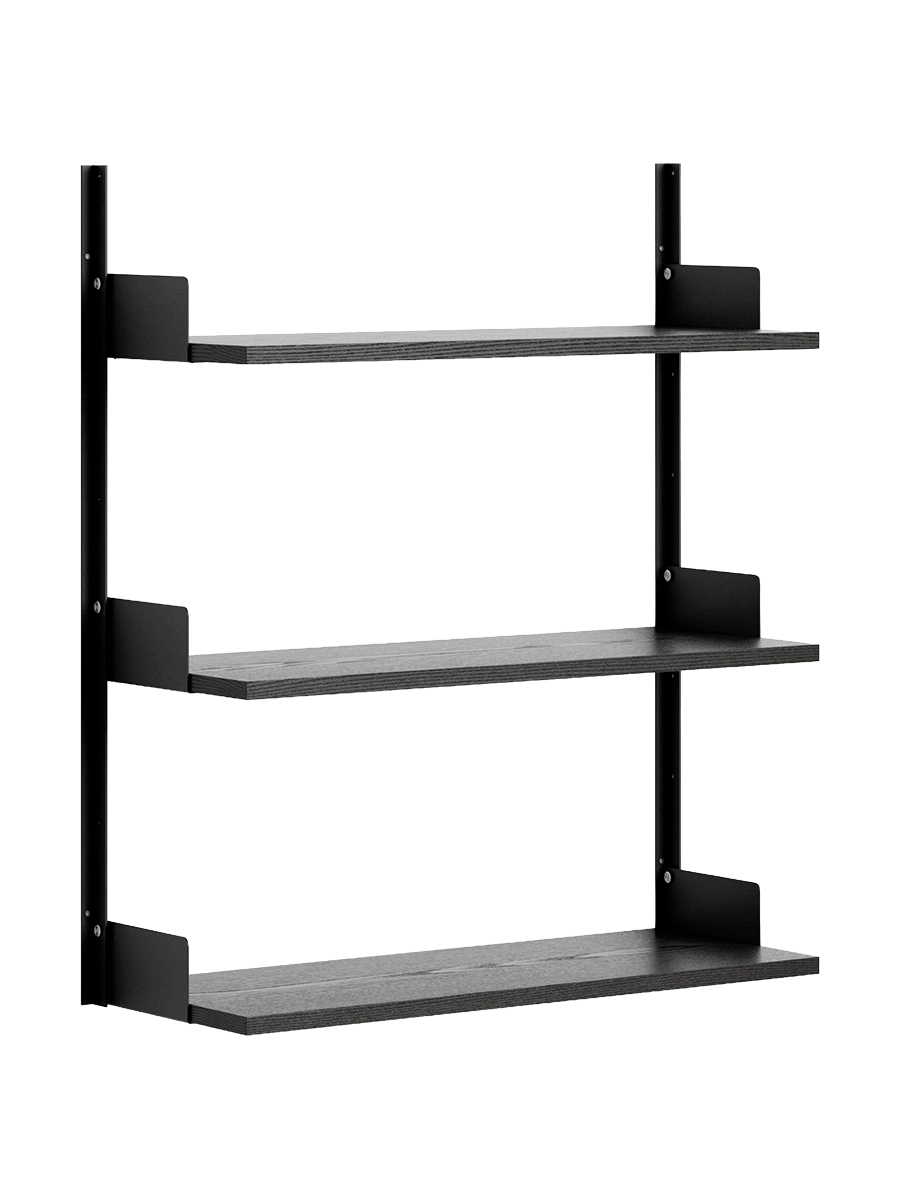 
Étagère murale modulaire « New Works 900 » - Frêne / Noir