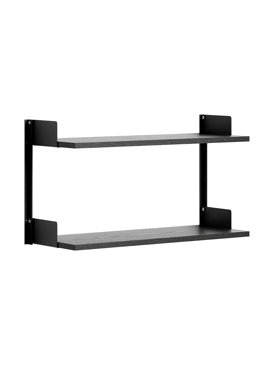 
Étagère murale modulable "New Works 450" - Frêne / Noir