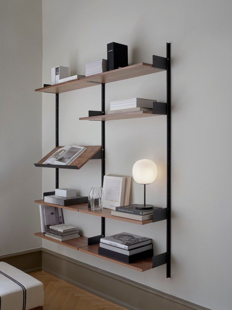 
Étagère murale modulaire « New Works Living » - Chêne / Noir