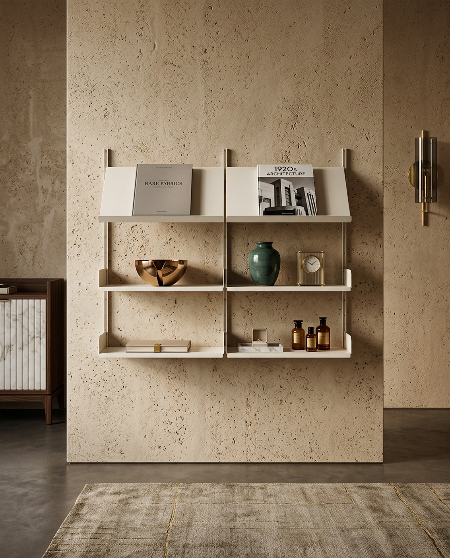 
Étagère murale modulable « New Works Office » - Blanc / Blanc