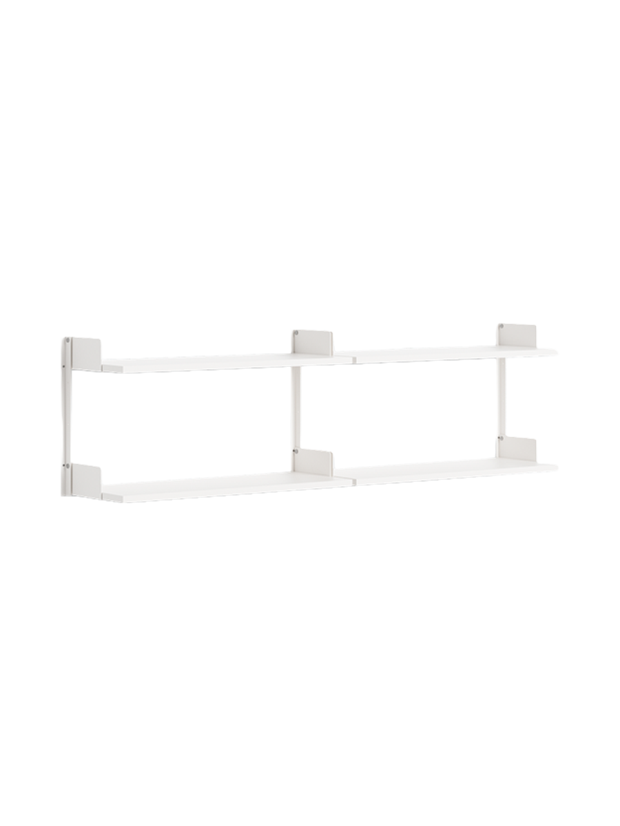 
Étagère murale modulable « New Works Chamber » - Blanc / Blanc