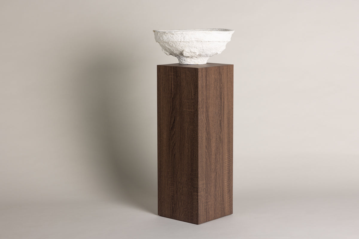 
Colonne pour fleurs et décoration "Ramsvik" - Hauteur 65 cm - Marron