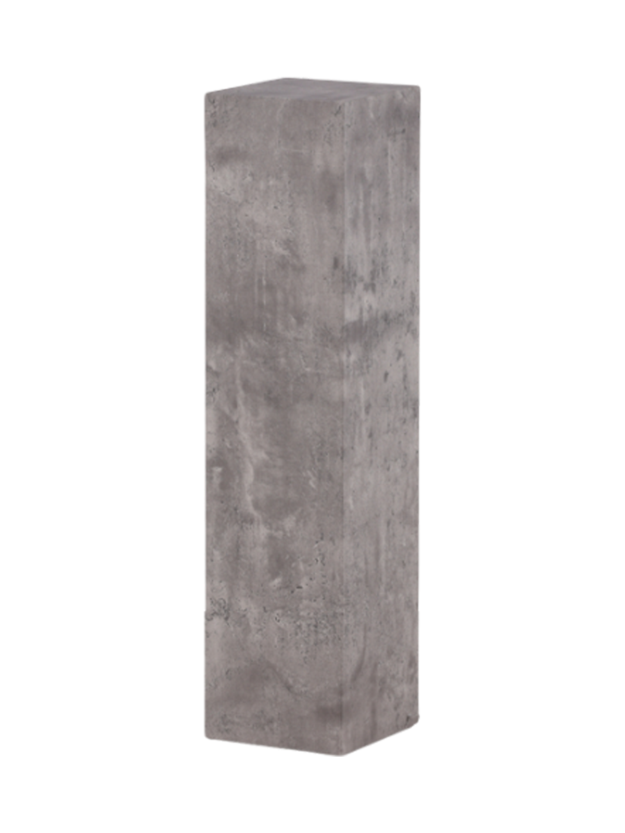 
Colonne à fleurs et décorative « Ramsvik » - Hauteur 95 cm - Gris