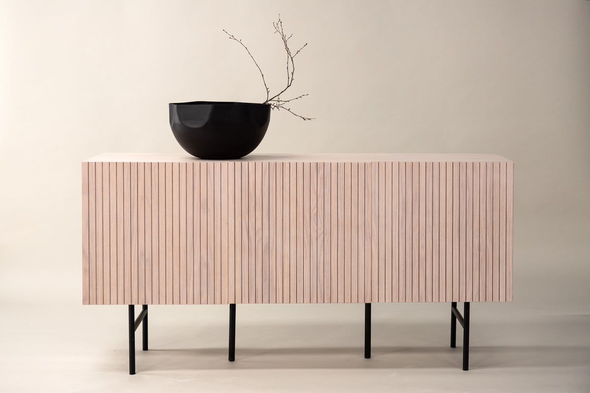 
Design Sideboard „Björkön“ - Whitewash