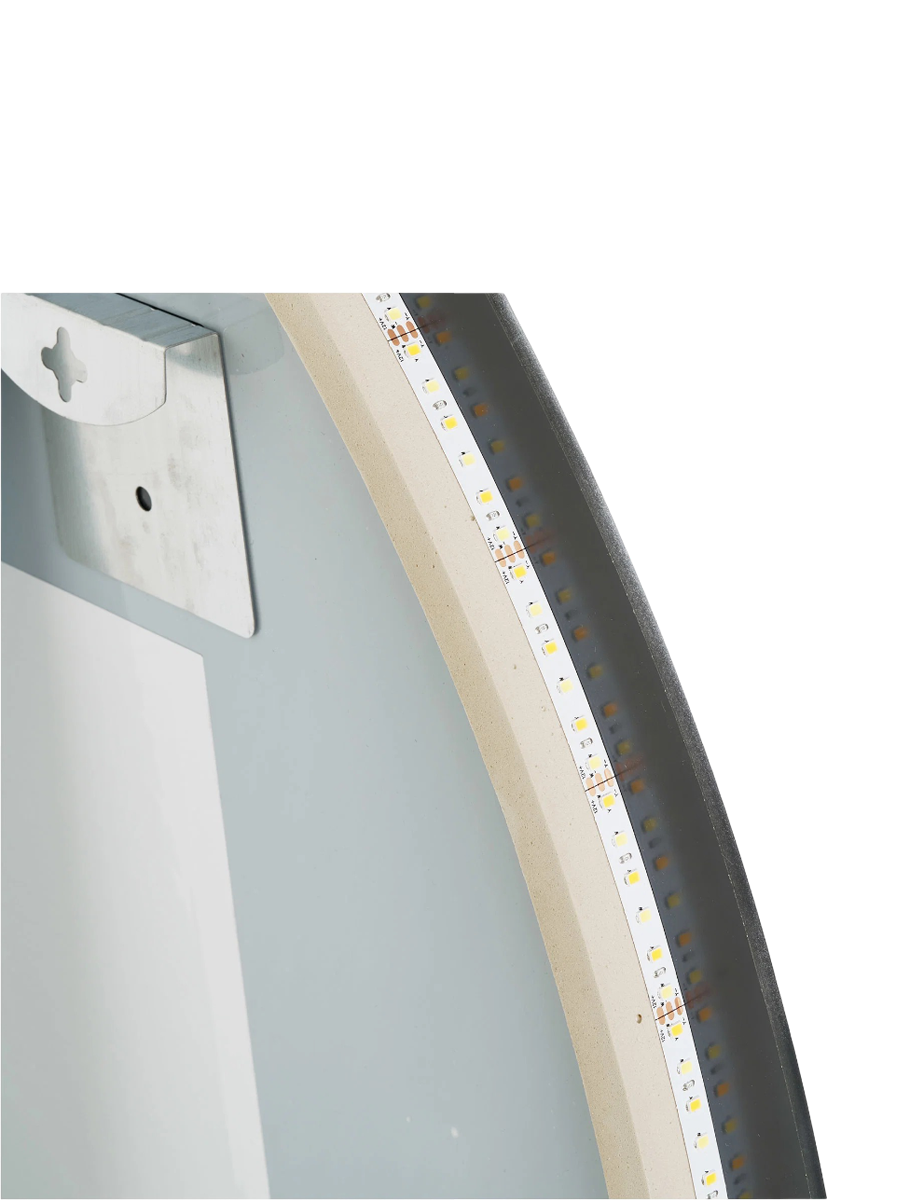 
Grand miroir mural design « Kiama » avec éclairage LED