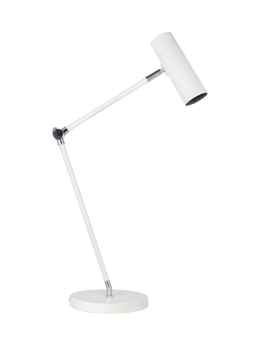 
Lampe de table et de lecture au design flexible « Hubble » - Blanc
