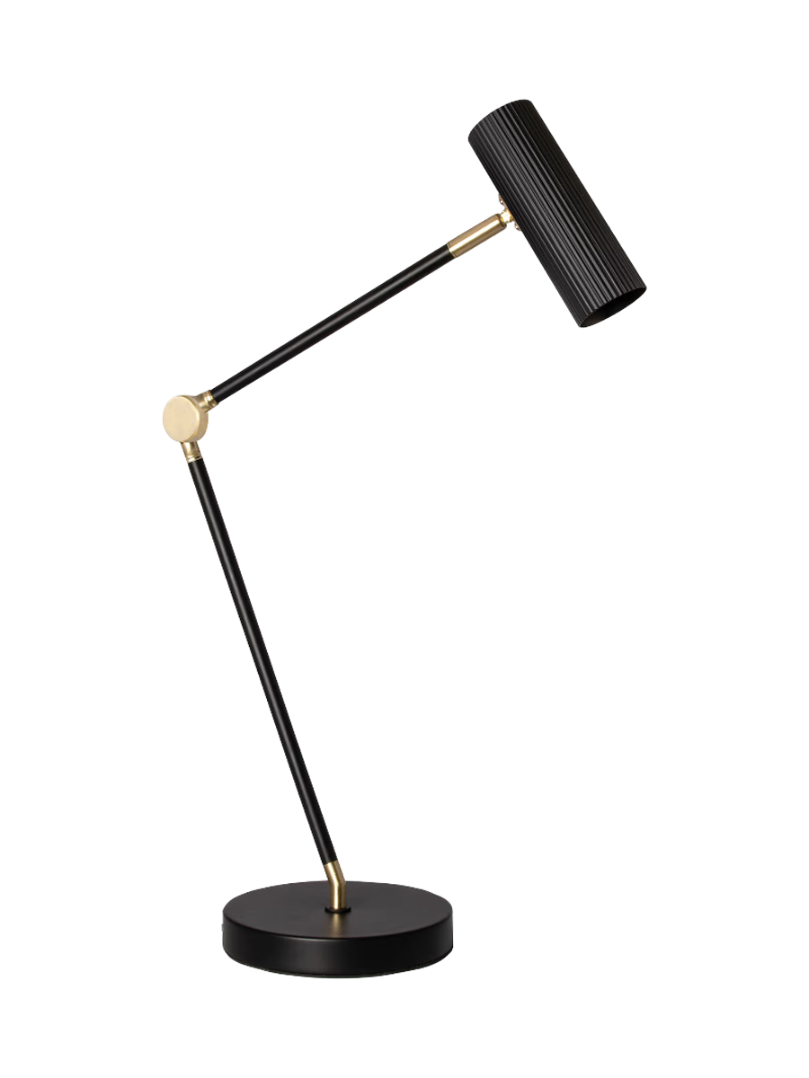 
Lampe de table et de lecture au design flexible « Hubble » - Noir
