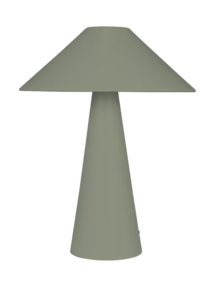 
Lampe de table design « Cannes » Ø 30/ H 40 cm - Vert pastel
