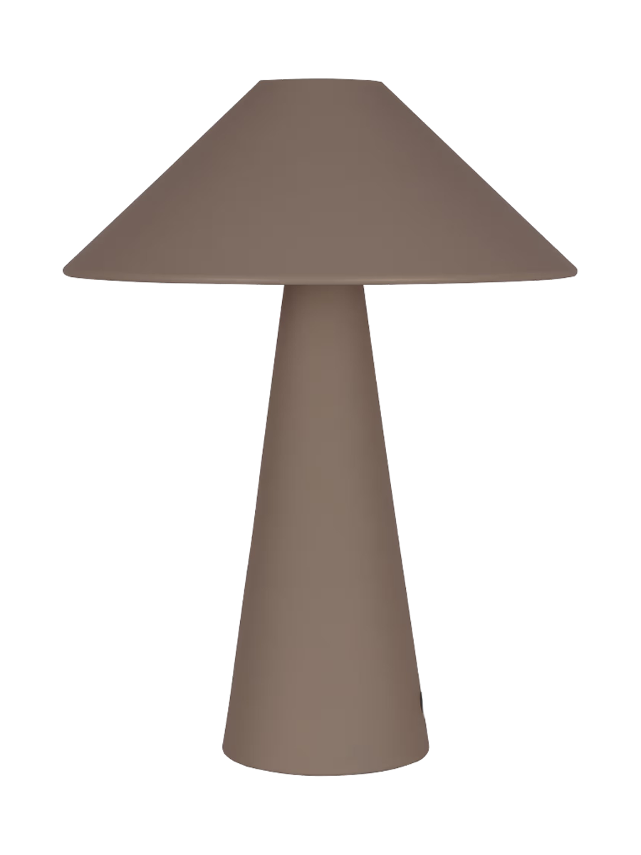 
Lampe de table design « Cannes » Ø 30/ H 40 cm - Moka