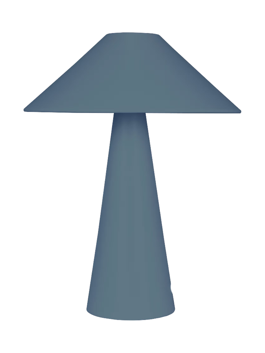 
Lampe de table design « Cannes » Ø 30/ H 40 cm - Bleu