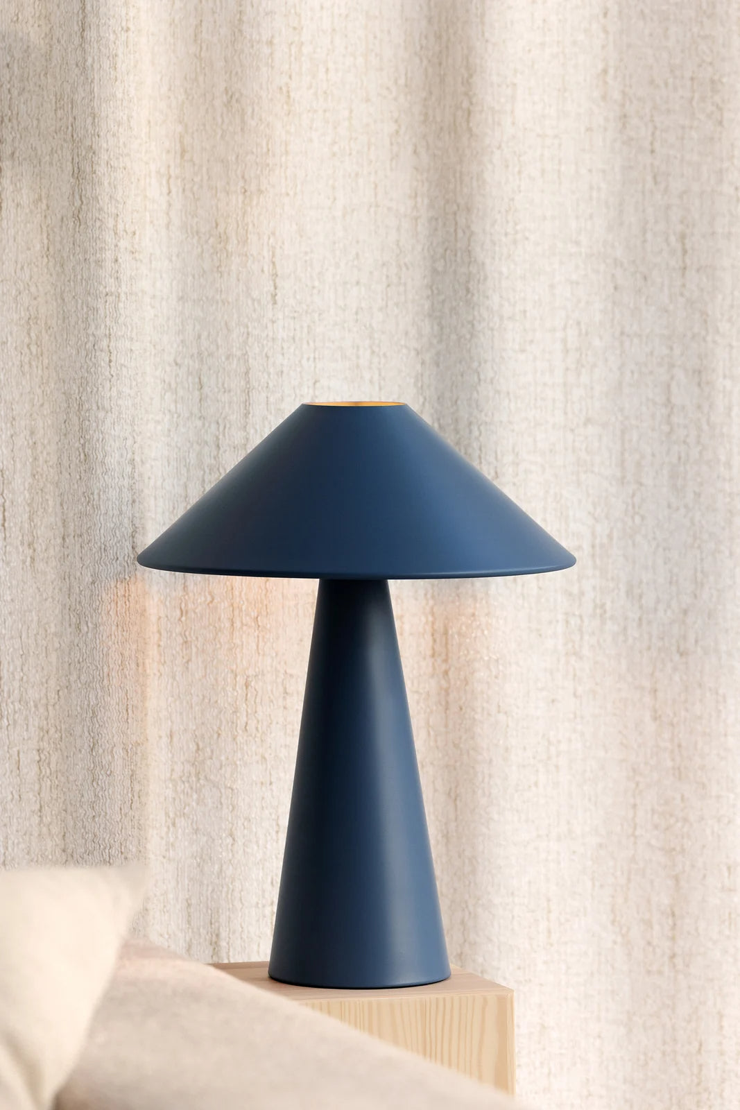 
Lampe de table design « Cannes » Ø 30/ H 40 cm - Bleu