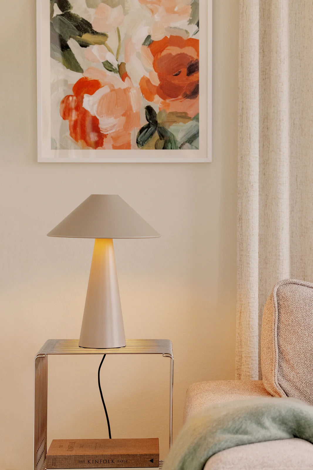
Lampe de table design « Cannes » Ø 30/ H 40 cm - Boue