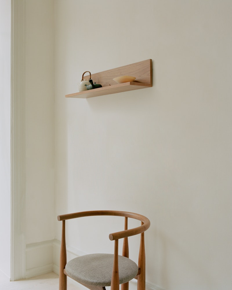 
Étagère murale massive design « Tana » - Chêne huilé