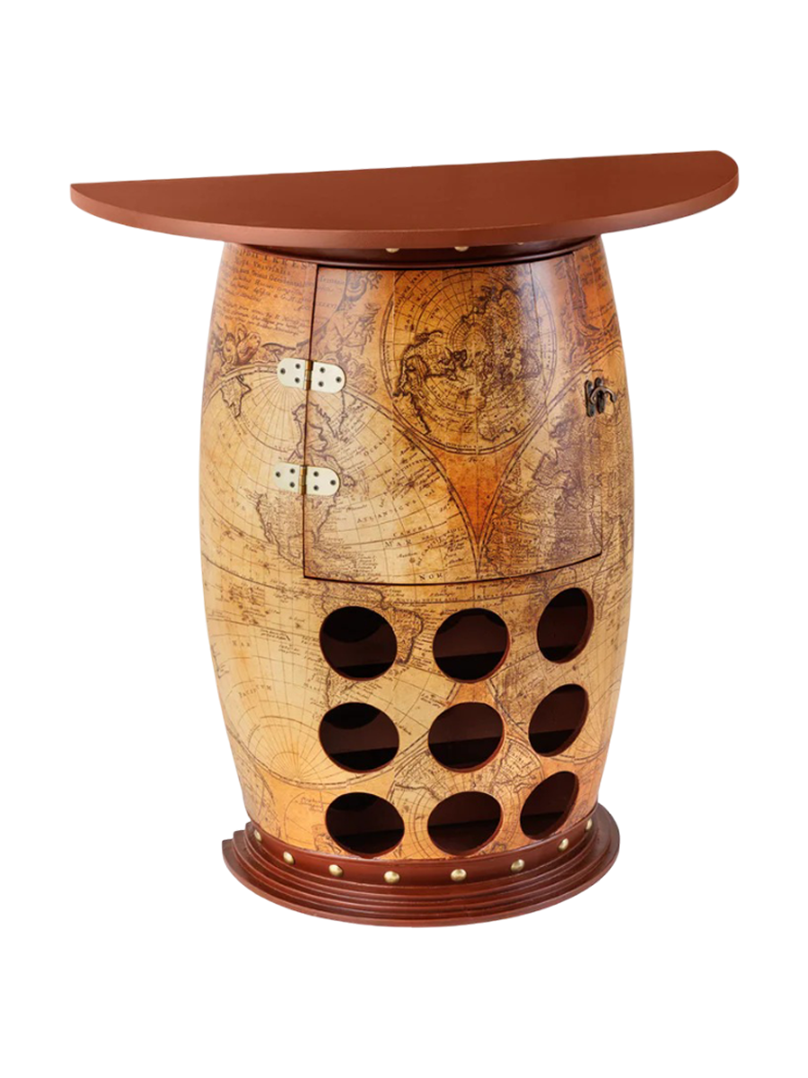 
Massivholz Weinregal „Seven Seas“