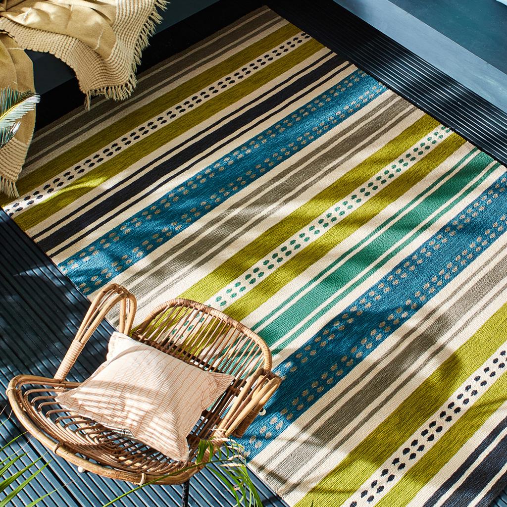 
Tapis de designer in/outdoor de haute qualité "Rivi Kiwi", différentes tailles - 140 x 200 cm