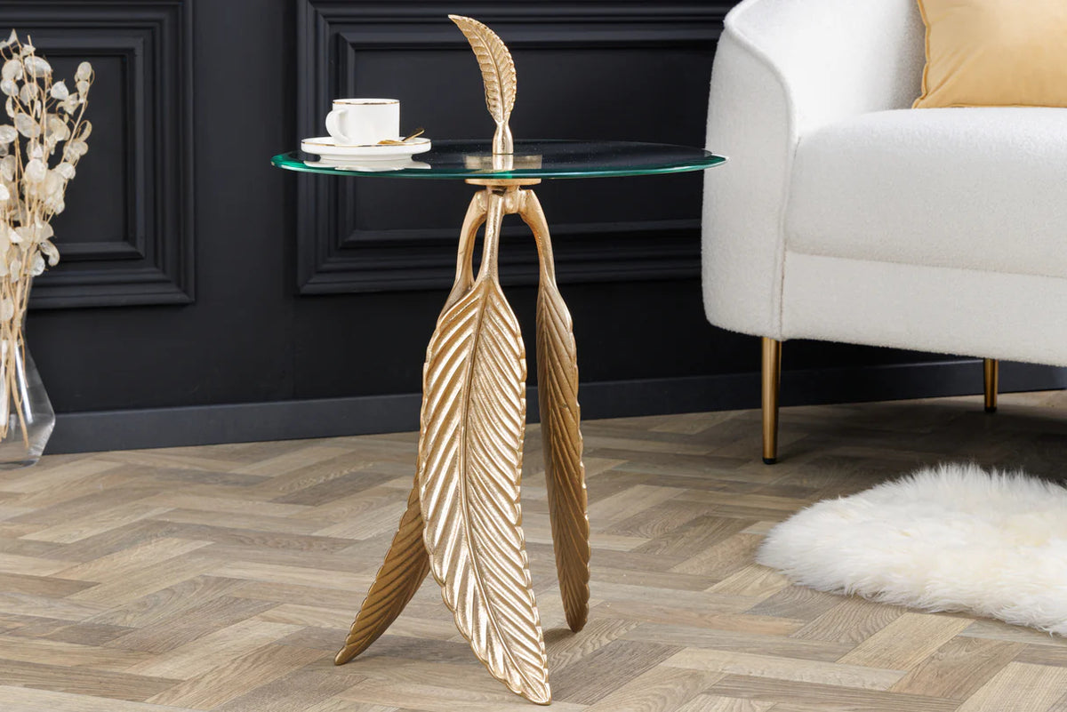 
Designer Side Table "Feather"