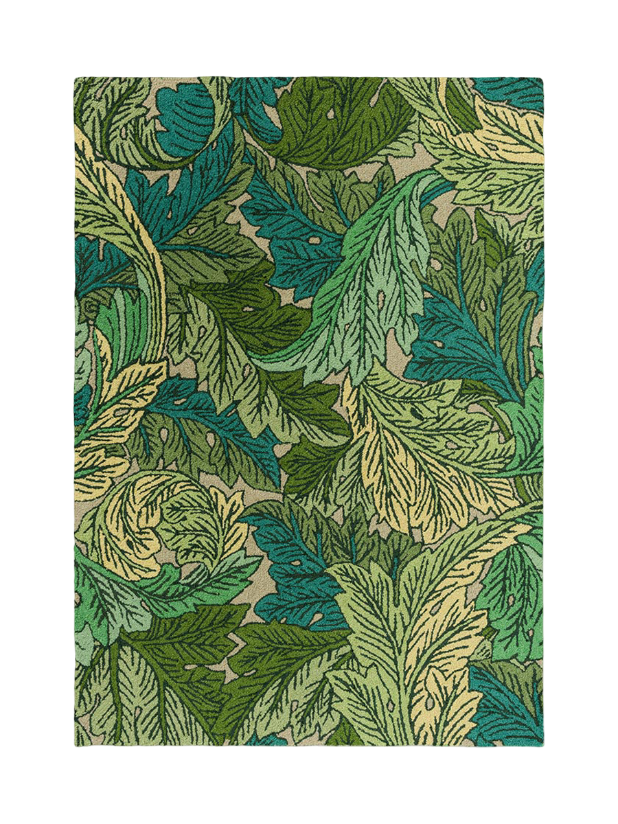 
Tapis de designer in/outdoor de haute qualité « Acanthus Green », différentes tailles - 140 x 200 cm