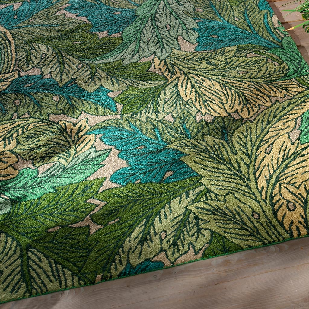 
Tapis de designer in/outdoor de haute qualité « Acanthus Green », différentes tailles - 160 x 230 cm