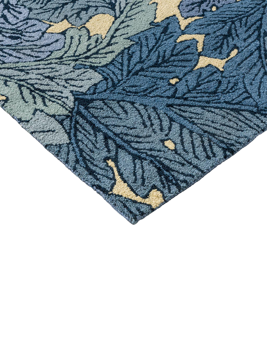 
Tapis design intérieur/extérieur de qualité supérieure « Acanthus Indigo », différentes tailles - 160 x 230 cm
