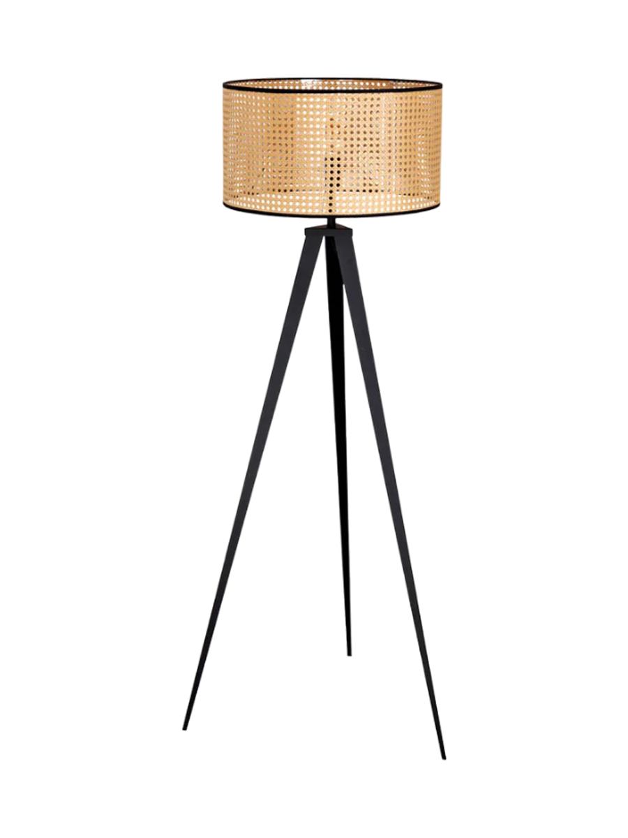 
Lampada da terra di design «Vienna» con intreccio viennese