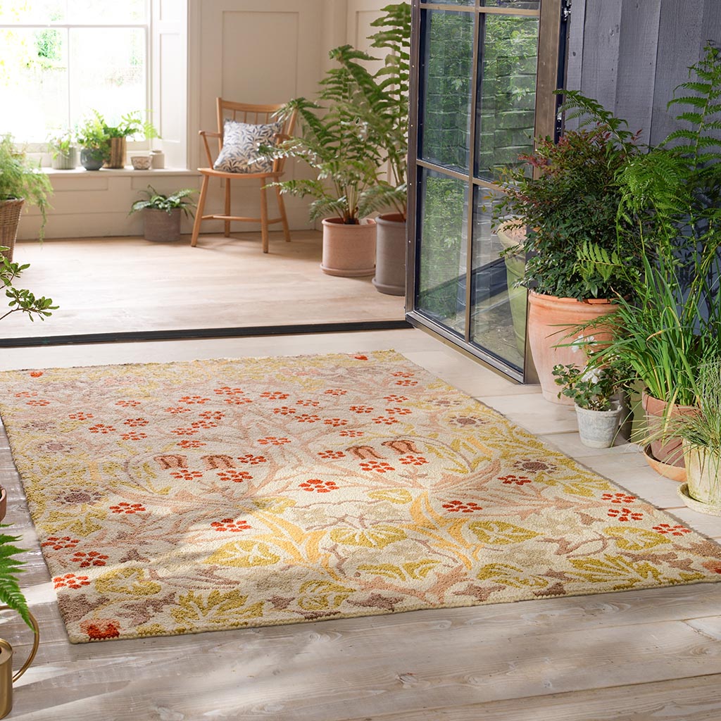 
Tapis design d'intérieur/extérieur de qualité supérieure « Blackthorn Wheat », différentes tailles - 140 x 200 cm