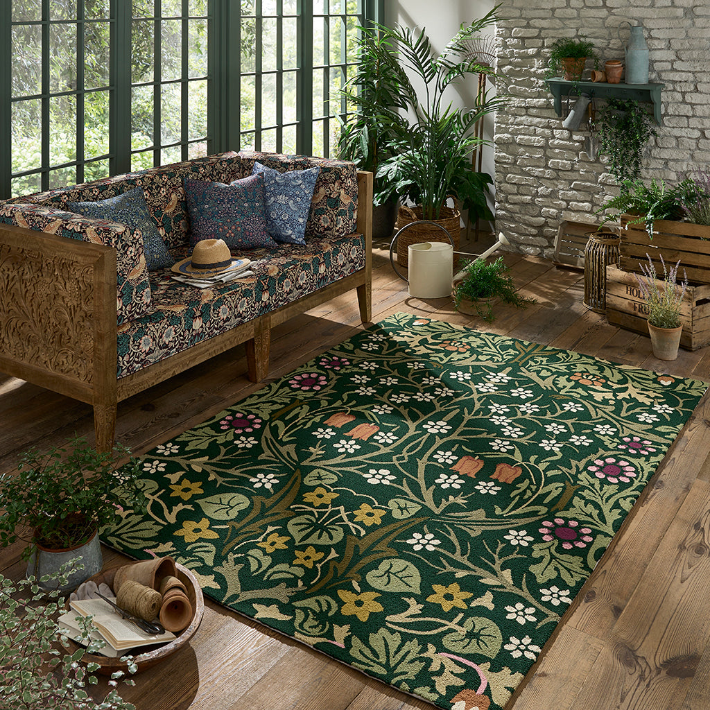 
Tapis design intérieur/extérieur de qualité supérieure « Blackthorn Tump », diverses tailles - 140 x 200 cm