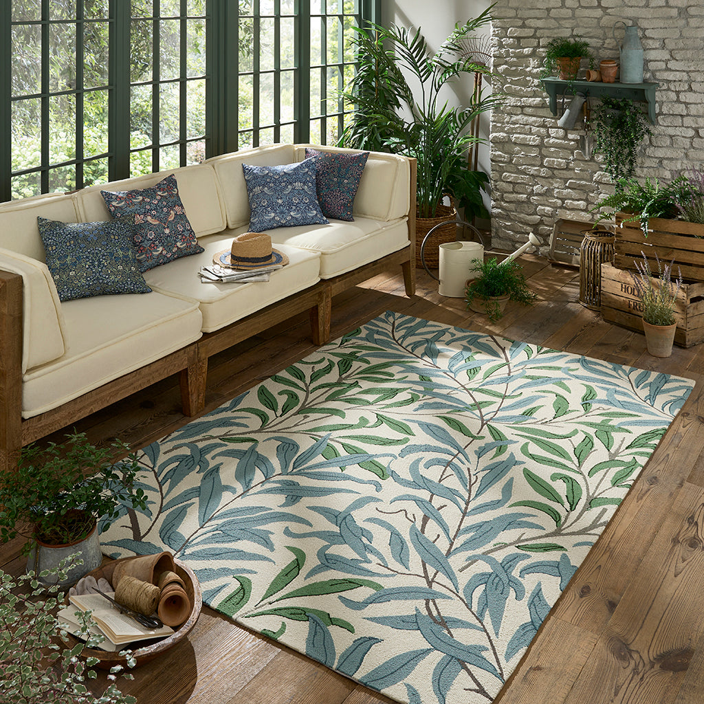
Tapis designer in/outdoor haut de gamme « Willow », différentes tailles - 140 x 200 cm