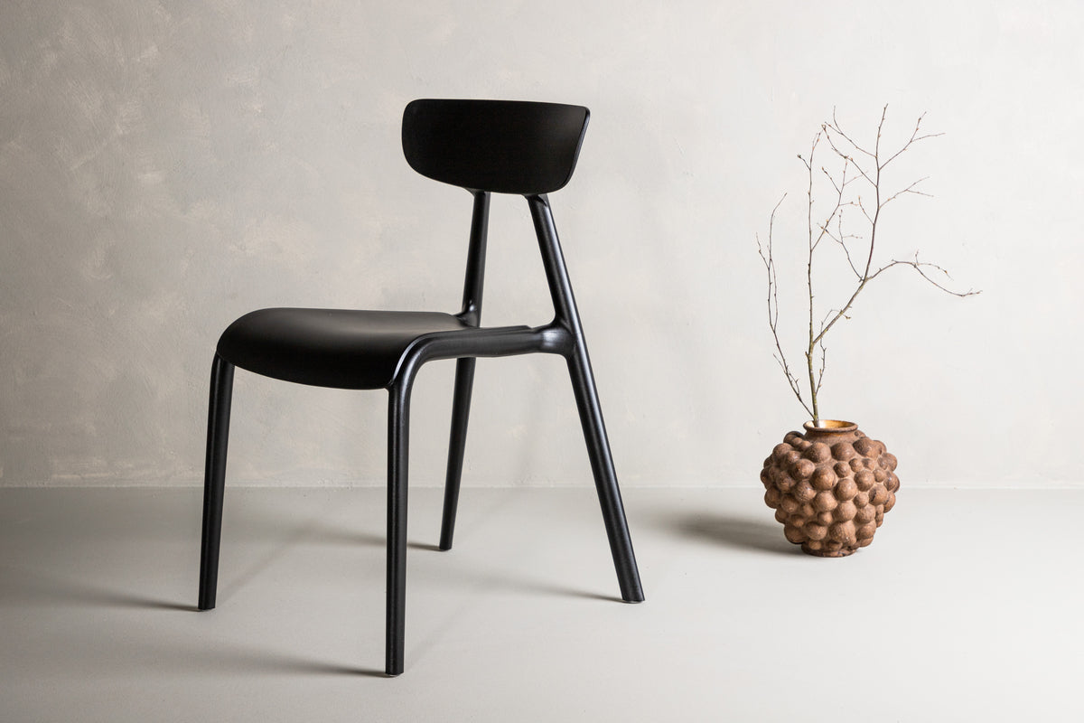 
Sedia da pranzo di design „Ursholmen“ - Nero
