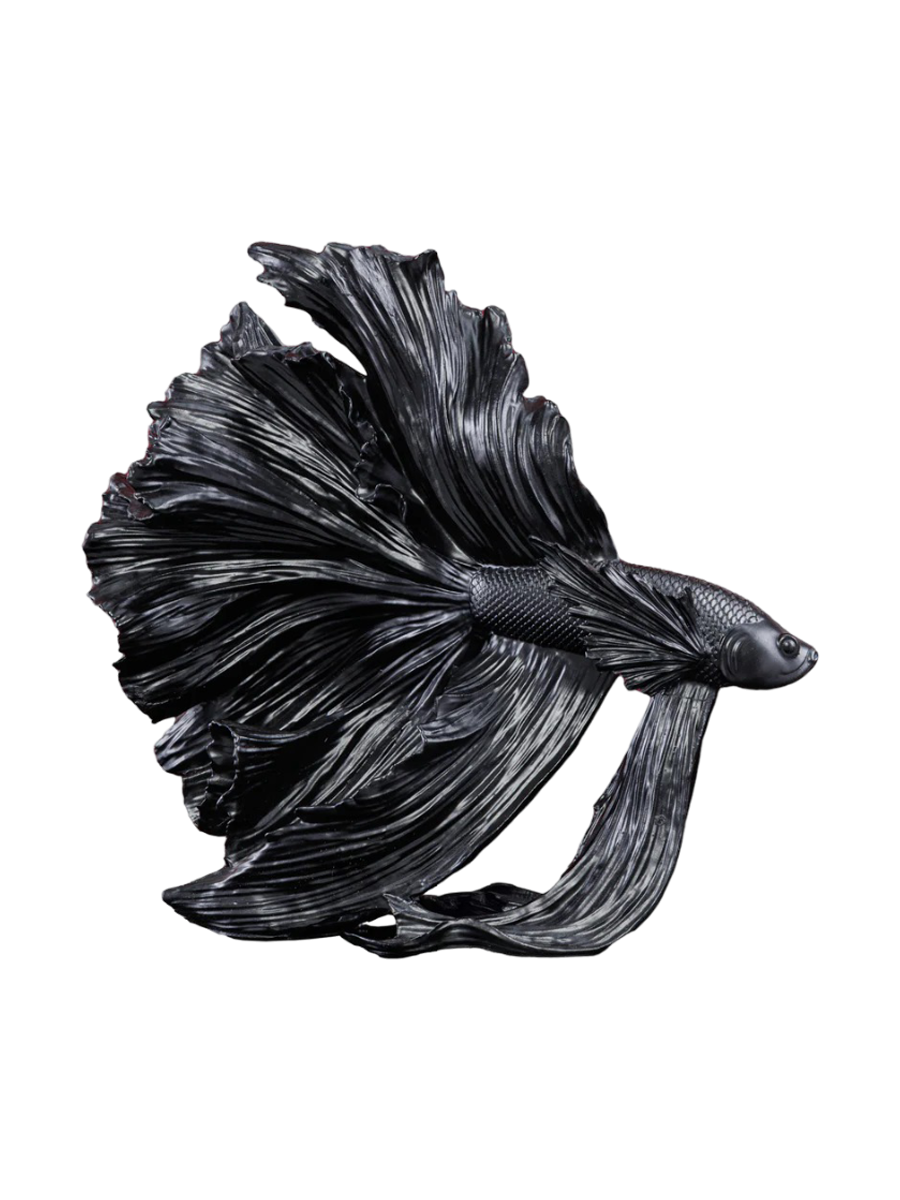 
Sculpture design « Crowntail » - Noir