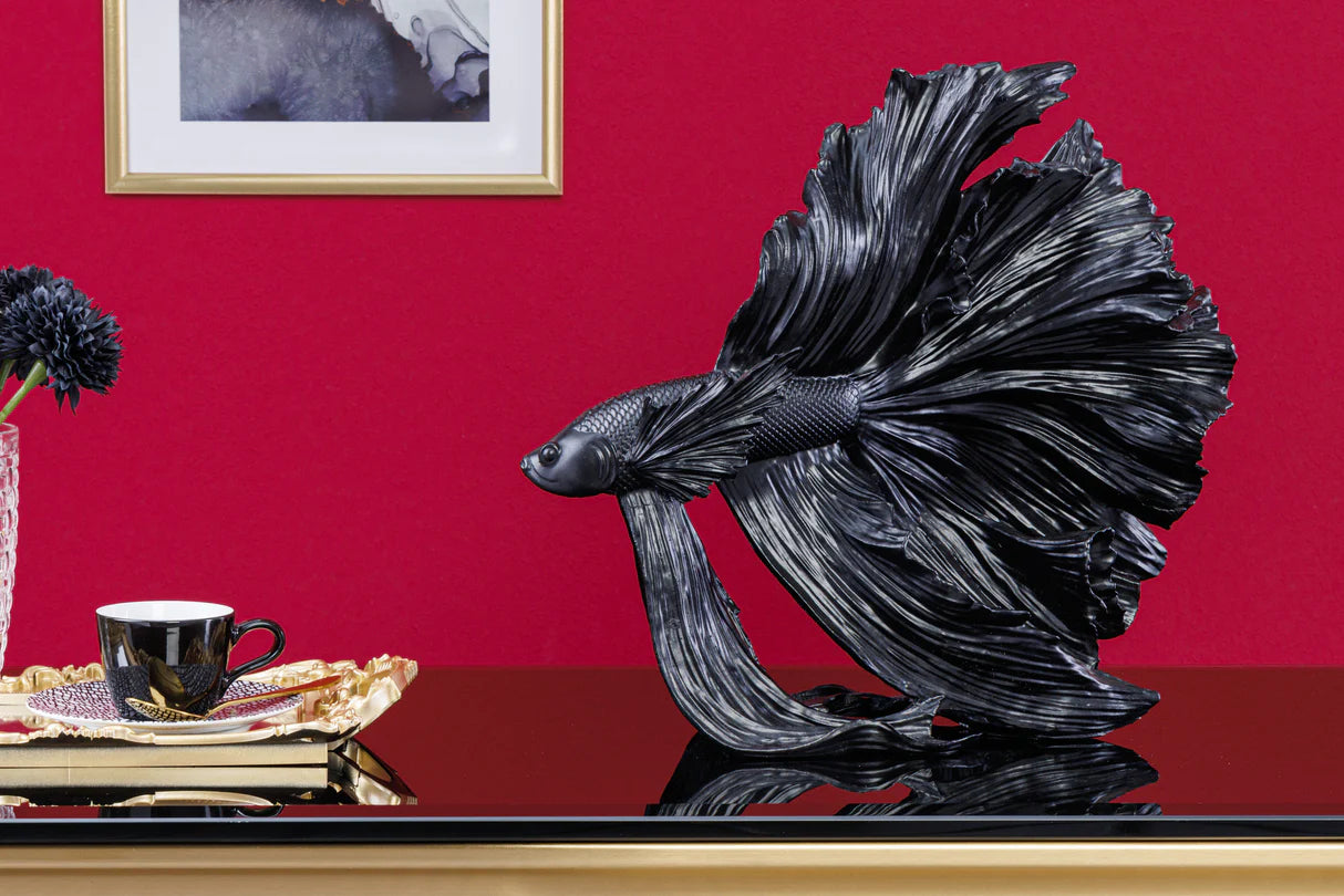 
Sculpture design « Crowntail » - Noir