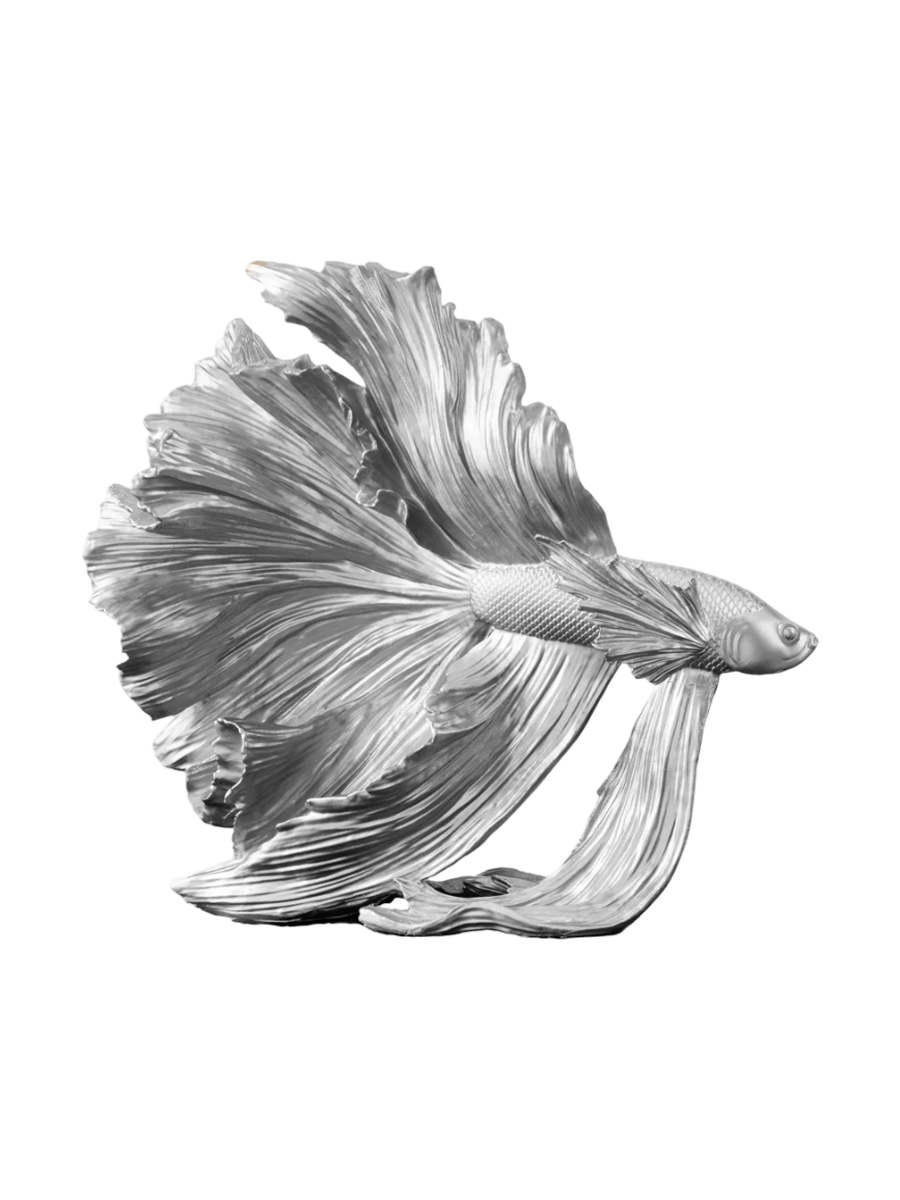 
Sculpture design « Crowntail » - Argent
