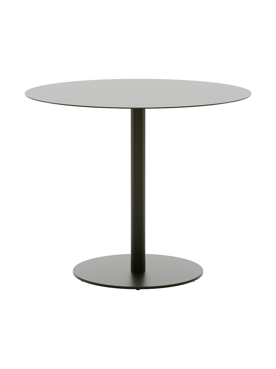 
Table de jardin design « May », différentes tailles - Vert foncé / Ø 90 cm