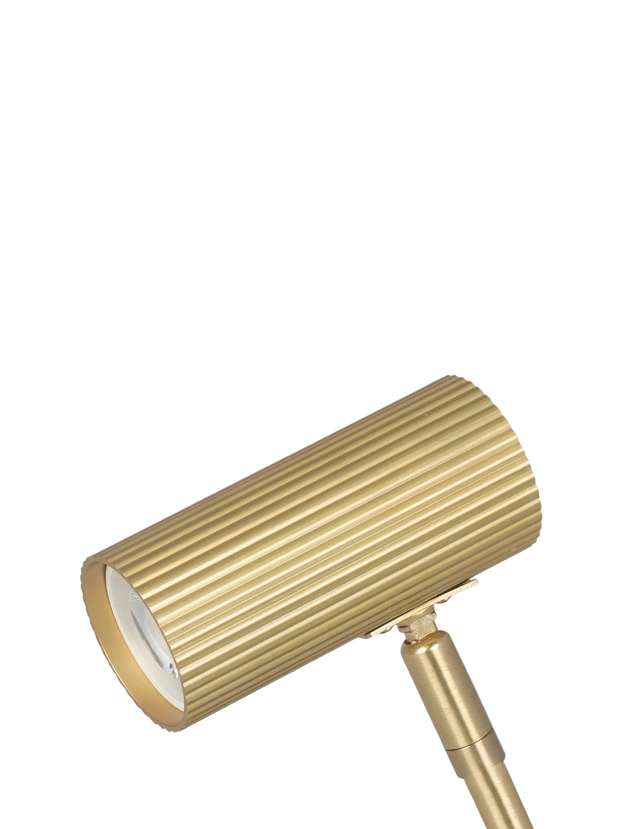 
Lampada da parete/faretto di design „Hubble“ - Ottone