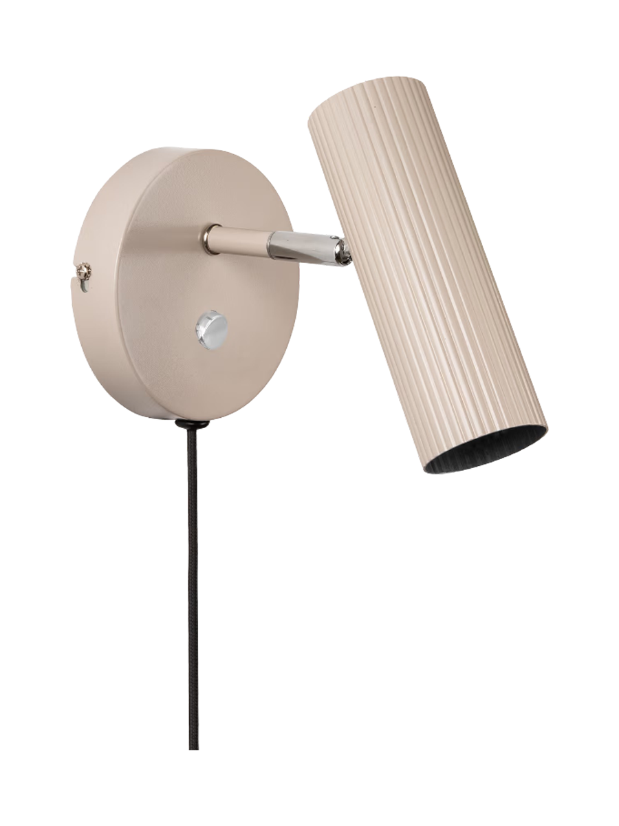 
"Hubble" Designer Wall Lamp - 1-Bulb - Beige