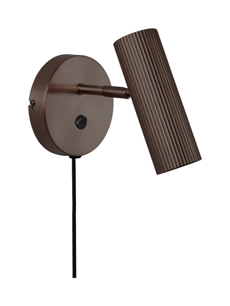 
"Hubble" Designer Wall Lamp - 1-Bulb - Bronze