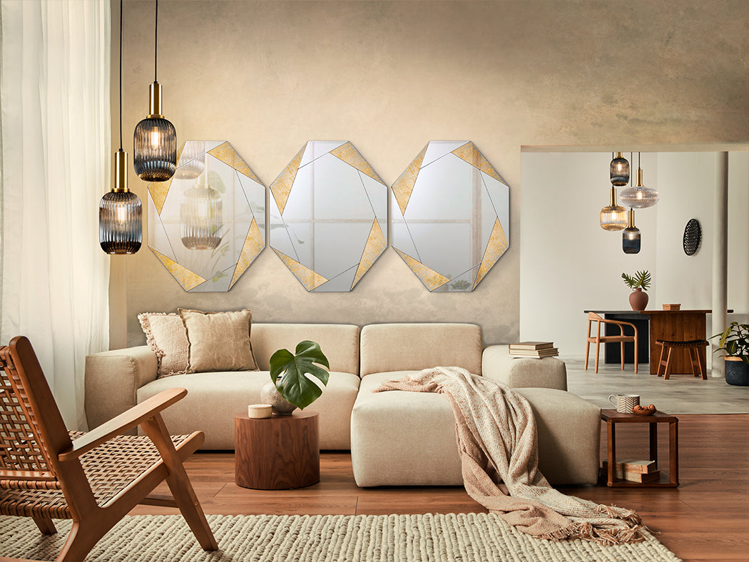 
Grosser Design Wandspiegel „Laverna“