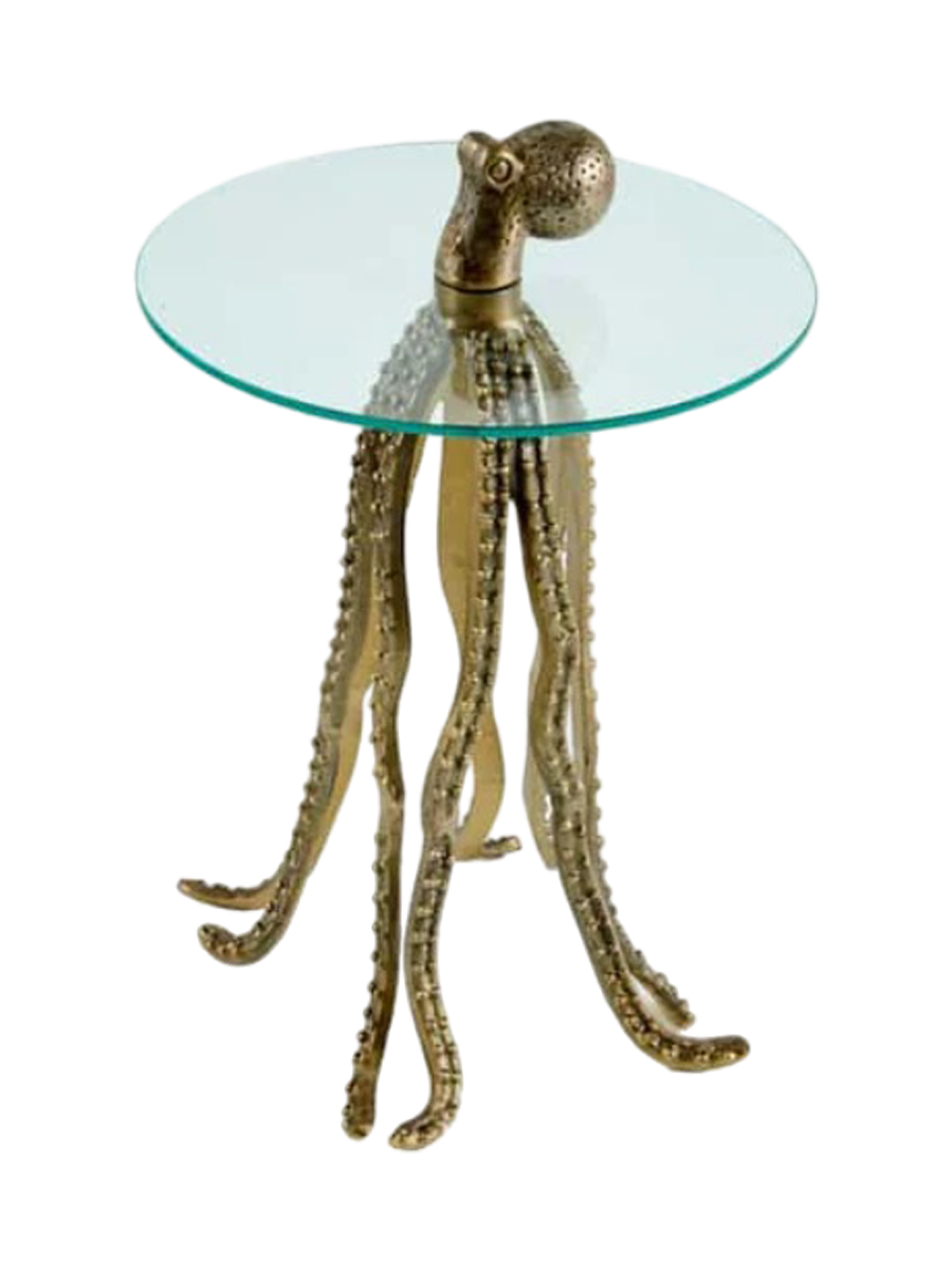 
Designer Side Table "Wildlife Octopus"