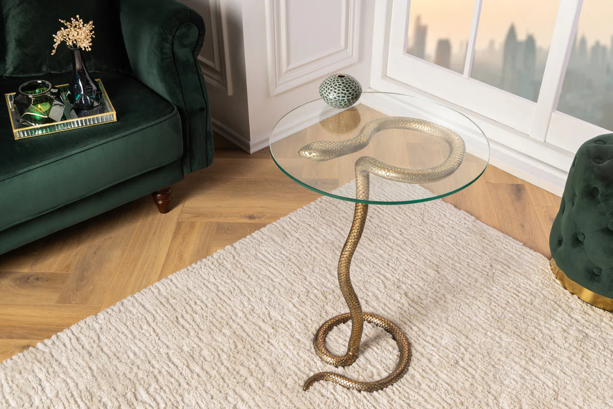 
"Wildlife Snake" Designer Side Table