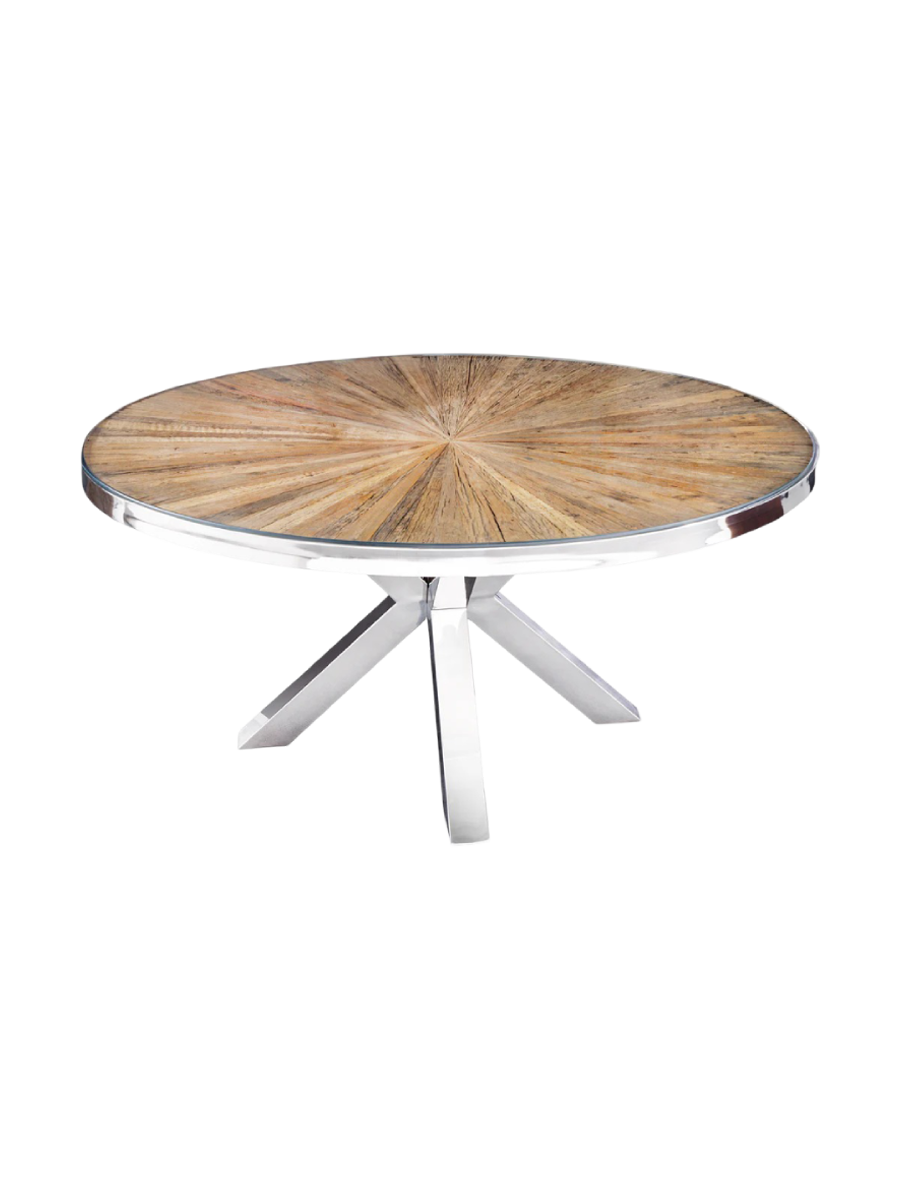 
Round designer dining table "SHARK", various sizes - Ø 120 cm