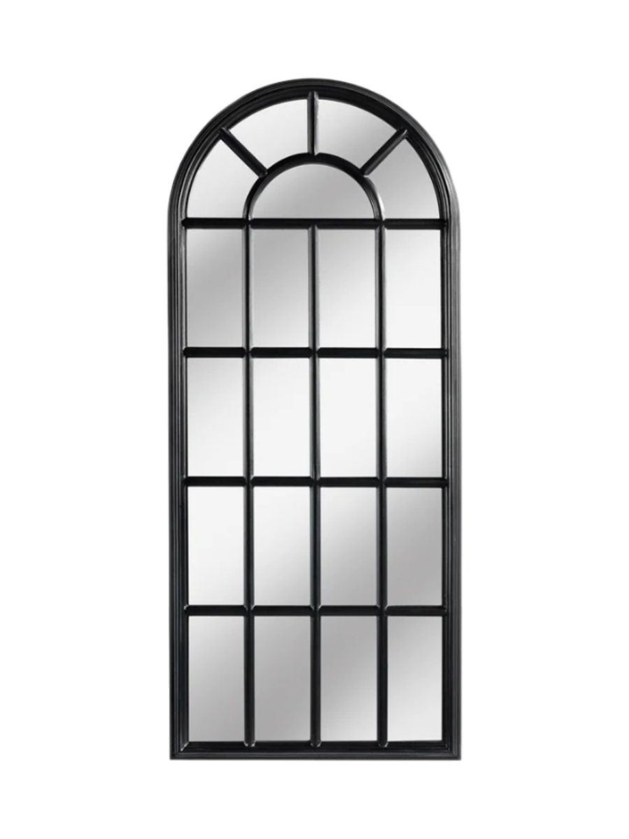 
Grand miroir mural « Castillo » - Noir