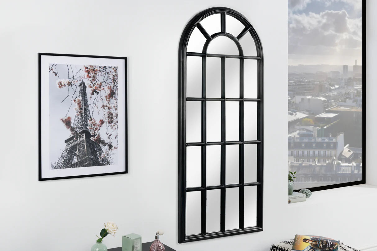 
Grand miroir mural « Castillo » - Noir