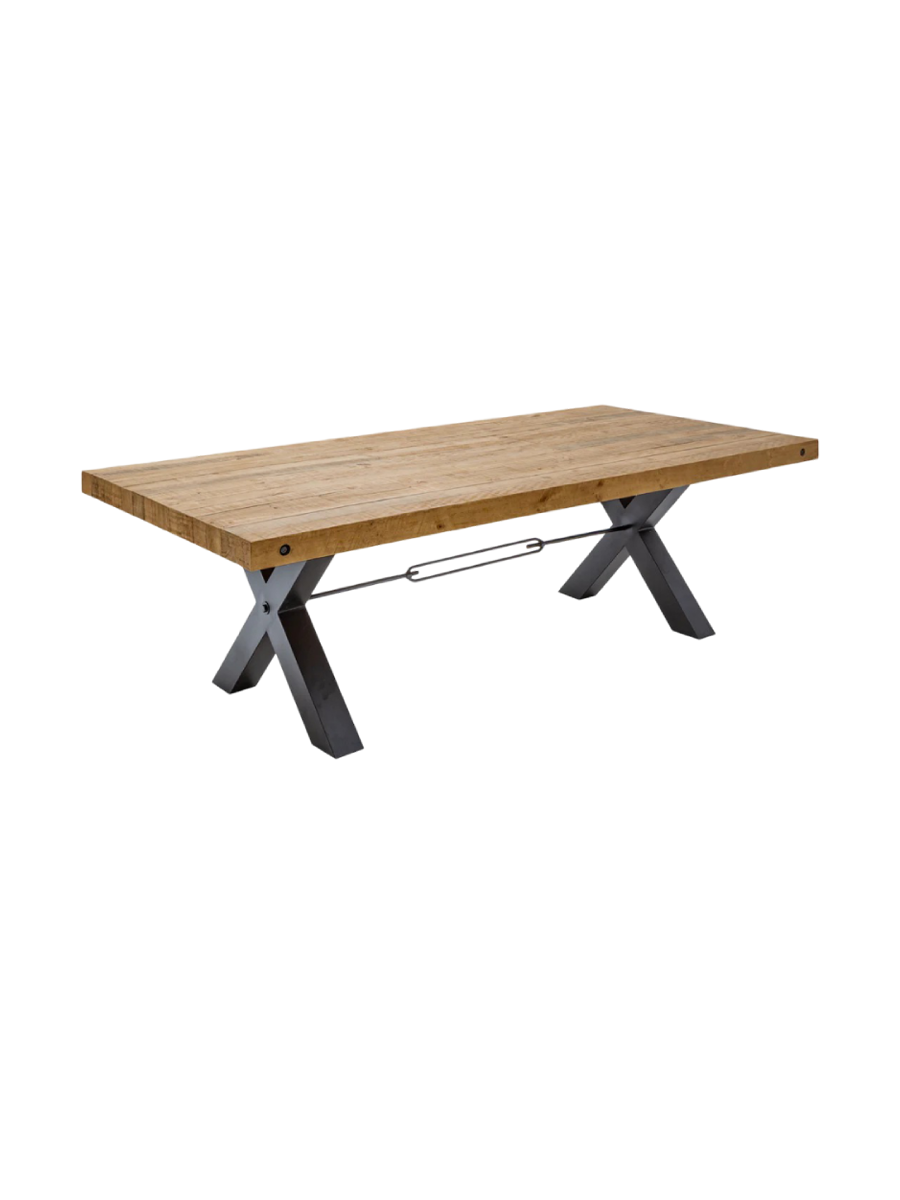
Solid wood dining table "Grand Thor", various sizes - 200 x 100 cm / Recycled pine wood