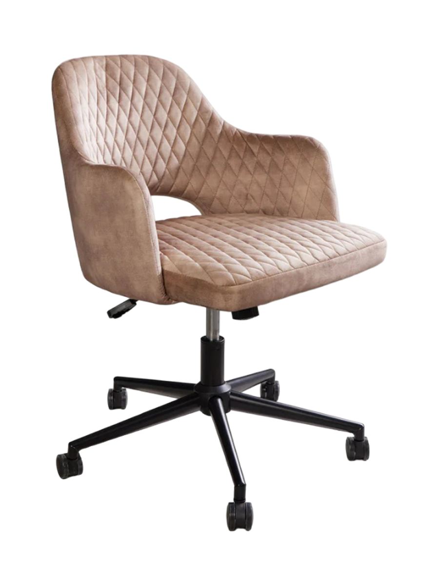 
Fauteuil de bureau design « Paris » - Grège