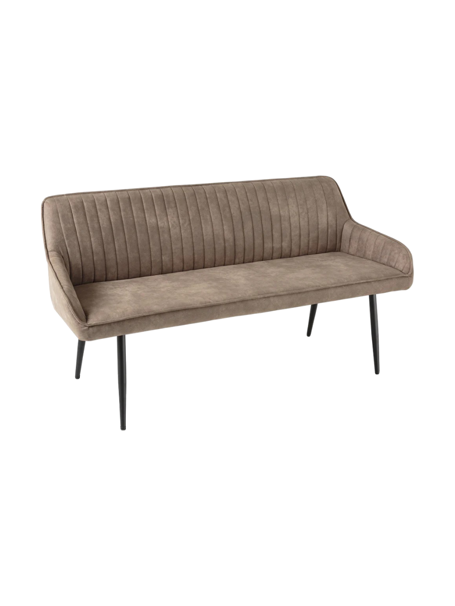 
Banc design « Turino » - Taupe