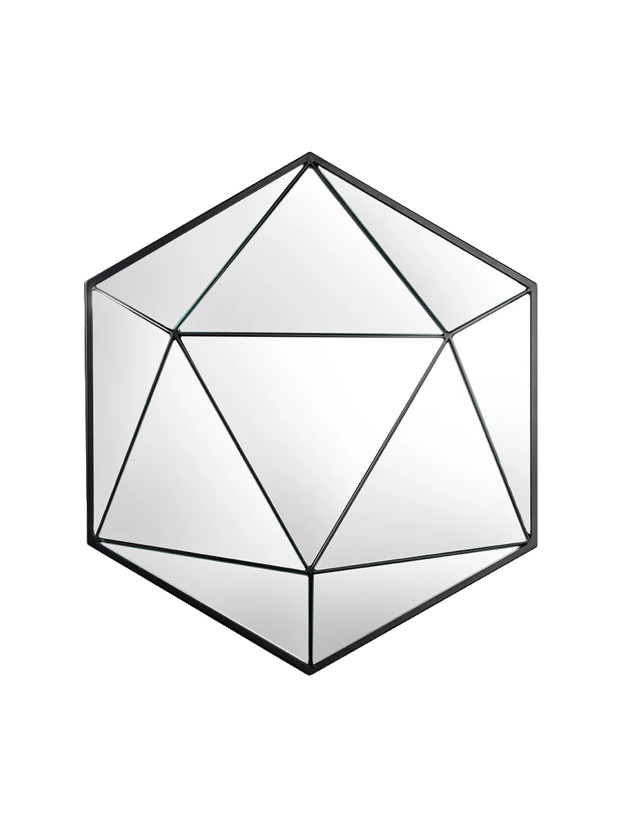
Specchio da parete di design 3D «Diamond»