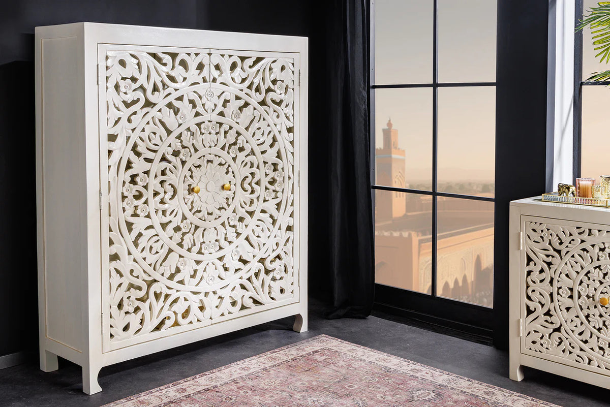 
Massivholz Design Highboard „Marrakesch“